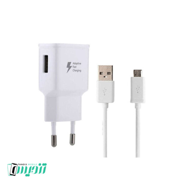 شارژر دیواری مدل EP-TA20EWE به همراه کابل تبدیل microUSB