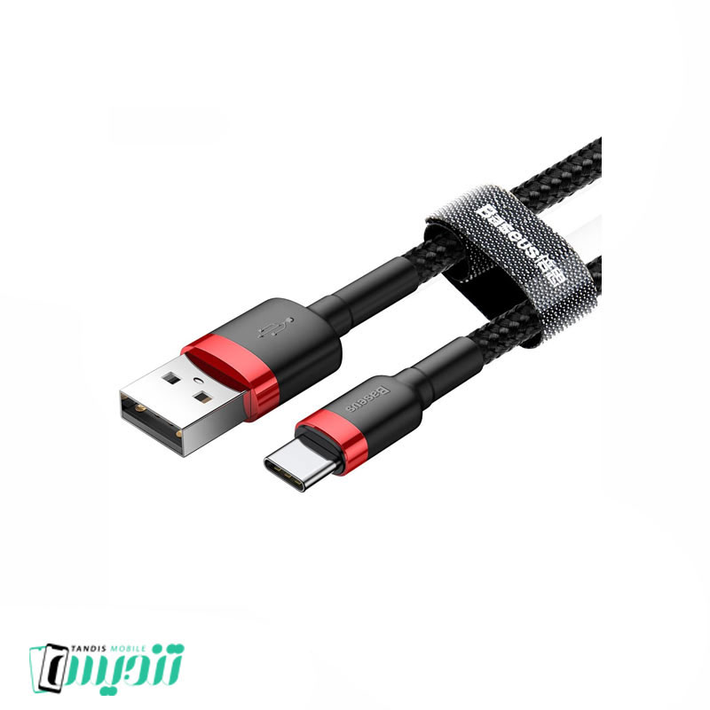 کابل تبدیل USB به USB-C باسئوس مدل CATKLF-C91 Cafule طول 2 متر