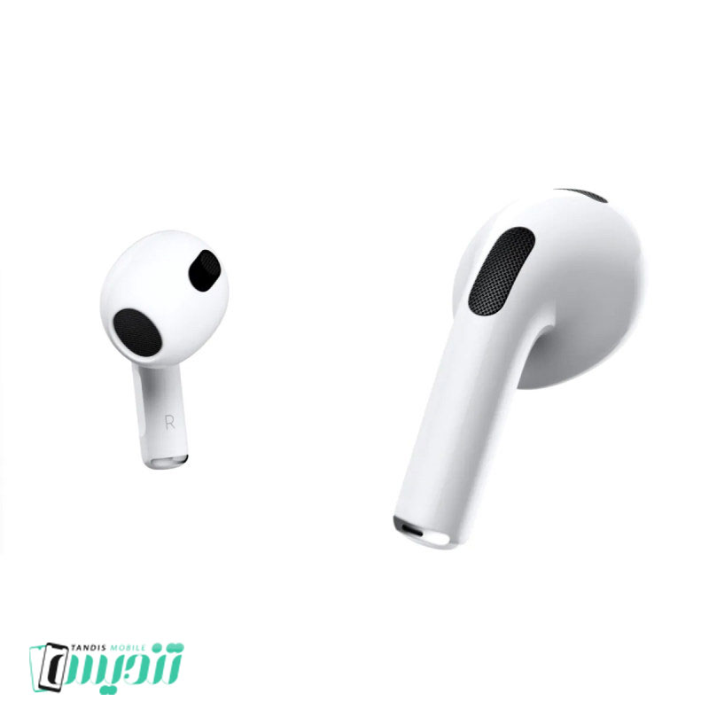 هدفون بی سیم اپل مدل AirPods 3 همراه با محفظه شارژ